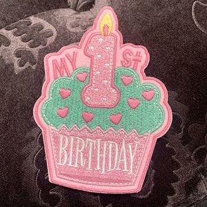 Child’s 1st Birthday Patch
